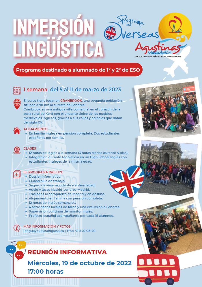 AgustinasVA-2022_ESO-1-2_Inmersion-Linguistica_cartel