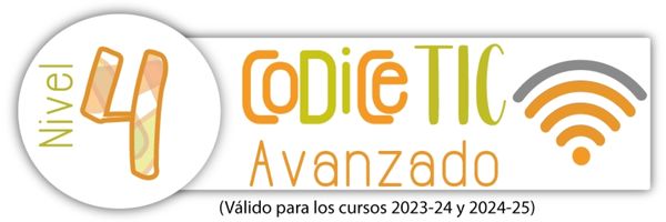 CoDiCe TIC del Colegio Agustinas Valladolid - Nivel 4 Avanzado
